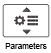 ACS180 keypad parameter menu icon