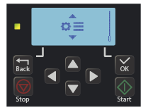 ACS180 keypad main menu
