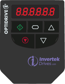 Optidrive E3 Keypad Drawing
