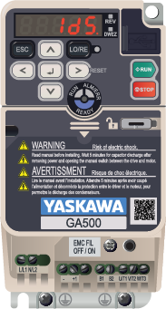 Yaskawa GA500 variable speed drive