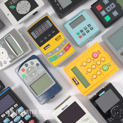 Photograph of a brand selection of VSD keypads