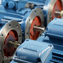 Close up photograph of some motors